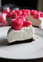 【バレンタイン】ホワイトムースケーキ