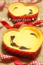 【バレンタイン】ハートのチーズケーキ