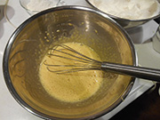 和三盆で作る抹茶のシフォンケーキ