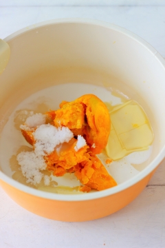 大豆粉と米糀のスイーツ粉でハロウィンタルト