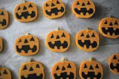 ハロウィン！かぼちゃのクッキー