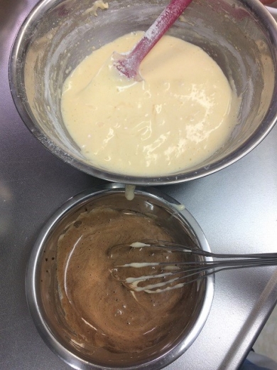 バタークリームのシンプルケーキ☆バタースコッチキャラメルで
