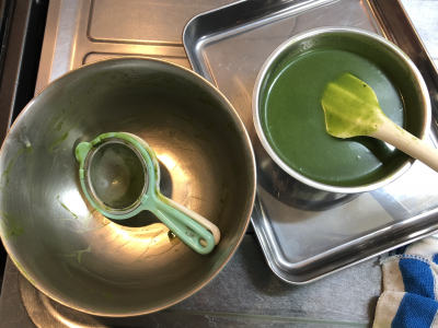 抹茶と苺のマリアージュ　茶菜
