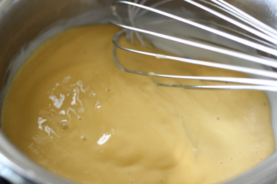 豆乳ヨーグルトのマンゴープディング