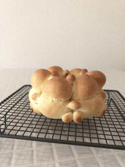 コンガリ☆くまさんの3Dちぎりパン