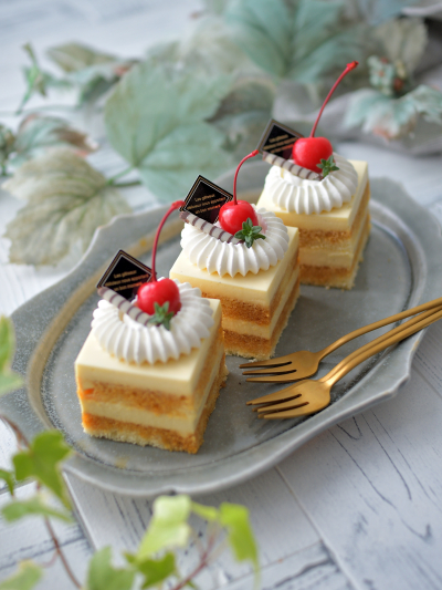 プリン風ムースケーキ