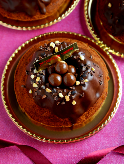 <ミニクグロフ型使用>カフェリーヌ香るバターチョコケーキ