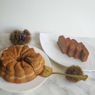 Cake aux Maron  ～栗のパウンドケーキ～