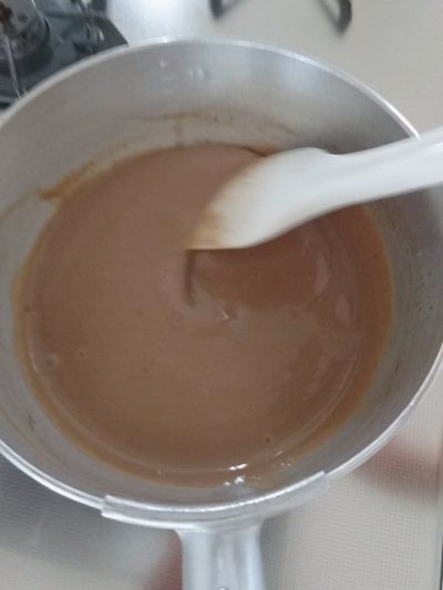 『水まんじゅう粉で作る』練りコーヒー寒