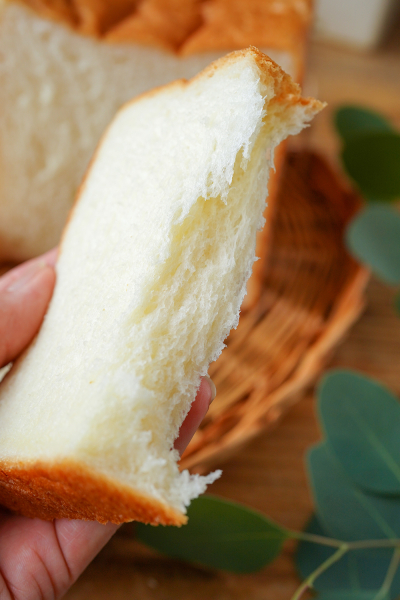 国産小麦「あすもやわら」を使ったシンプルな角食パン(1斤、1.5斤)