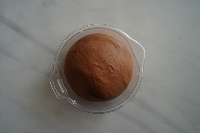 低糖質♪ノンシュガーチョコと低糖質ミックスで作る、生チョコクリームパン