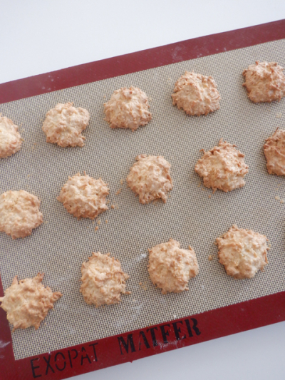 米粉のココナッツロッククッキー