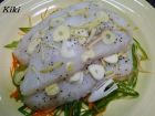 レンジde白身魚の蒸し野菜