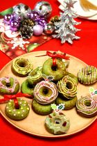 【クリスマス】抹茶デコドーナッツ＆ツリー