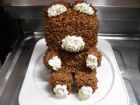 【バレンタイン】3D＊クマのチョコケーキ