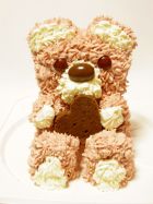 【バレンタイン】3D＊クマのチョコケーキ
