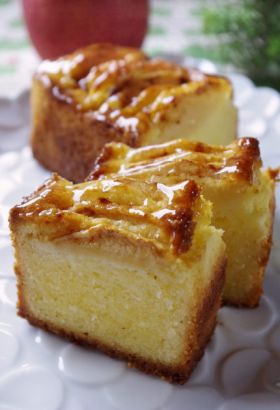 アップルシナモンのベイクドチーズケーキ みゅまこ お菓子 パンのレシピや作り方 Cotta コッタ