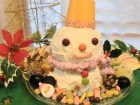 メリークリスマス☆簡単雪だるまケーキ