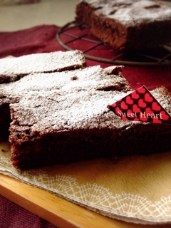 スクエア＊チョコレートケーキ