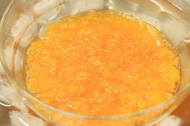 オレンジ・チーズプリン