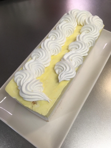 牛乳パックで☆マンゴー・ココ・パッションのアイスケーキ