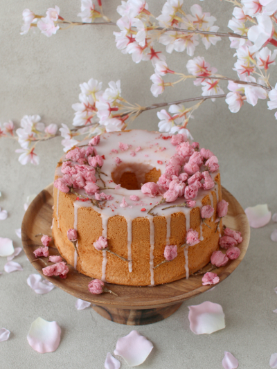 桜のシフォンケーキ Mari お菓子 パンのレシピや作り方 Cotta コッタ
