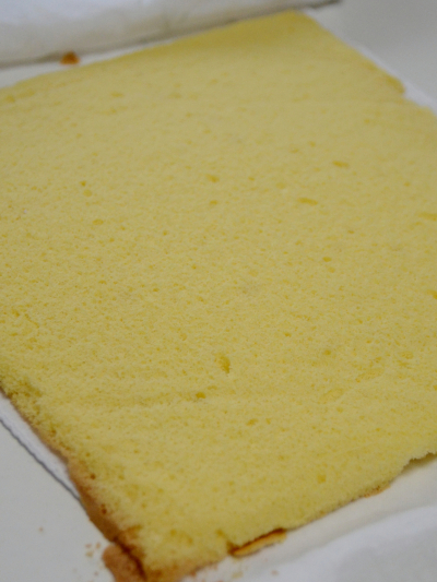 米粉のマロンロールケーキ