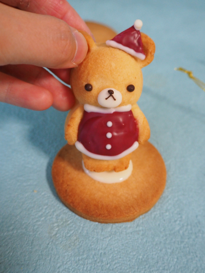 うさぎとくまのクリスマスクッキー♡