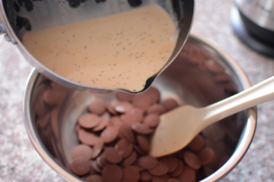 豆乳クリームとアールグレイの生チョコトリュフ