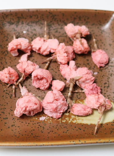 ふんわり桜のシフォンカップケーキ♪
