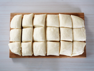 小さな四角いミルクパン・パヴェ