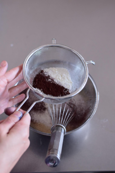 溶かしバターで作る簡単チョコマフィン