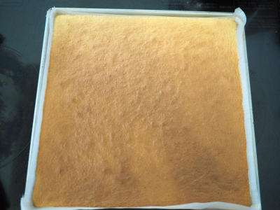 米粉のキャラメルケーキ