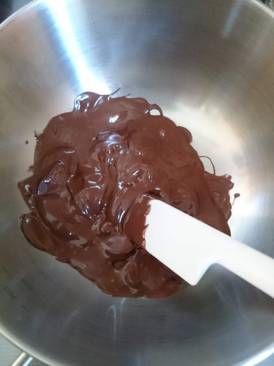 米油で濃厚チョコレートブラウニー
