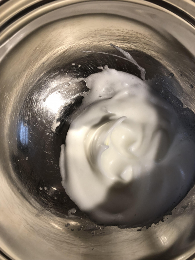 卵白1個で作るミニガトーショコラ