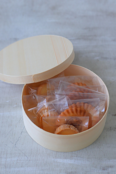 木製BOXのラッピング(焼き菓子10個以上入)