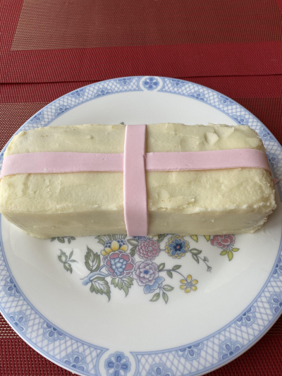 マシュフォンデコ®︎で母の日パウンドケーキ