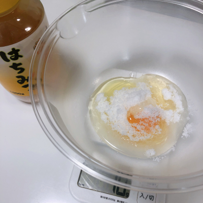 バター不使用！日本酒香るレーズンケーキ