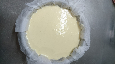 ラムレーズンバスクチーズケーキ