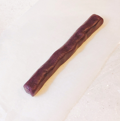 HMで紫いものアイスボックスクッキー♡