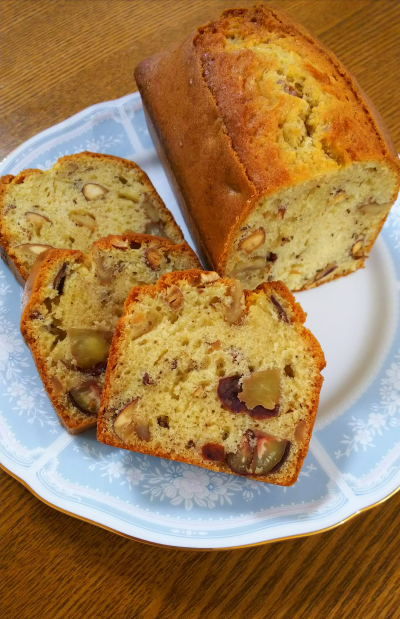 バター 牛乳不使用 はちみつ生姜と甘夏のパウンドケーキ Chonfa お菓子 パンのレシピや作り方 Cotta コッタ