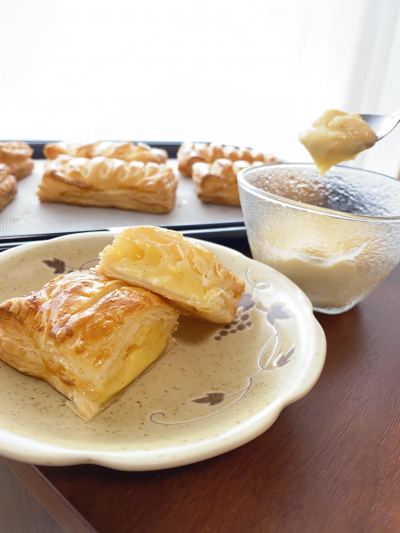 あったかカスタードフルーツグラタン Mari お菓子 パンのレシピや作り方 Cotta コッタ