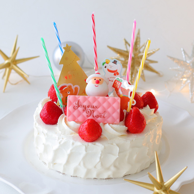 クリスマスケーキキットで簡単ドリップクリスマスケーキ あいりおー お菓子 パンのレシピや作り方 Cotta コッタ