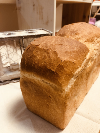 簡単ふわふわ　食パン！一斤　。
