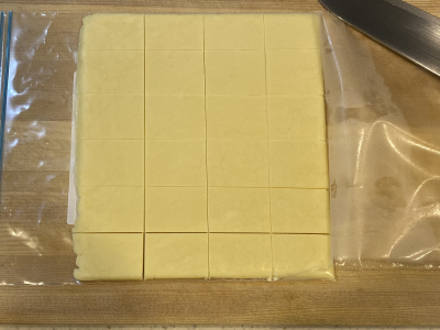 カリカリチーズのおつまみショートブレッド