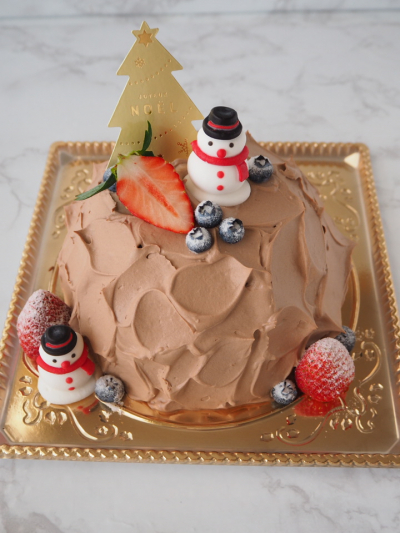 クリスマス♡ショコラドームケーキ