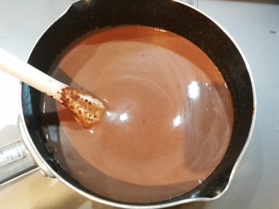お鍋1つで簡単!なめらかチョコレートムース