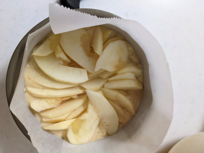 【伊藤忠商事2020】ひんやり!混ぜるだけのりんごのケーキ