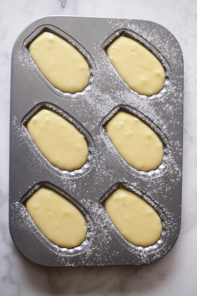 発酵バターのマドレーヌ