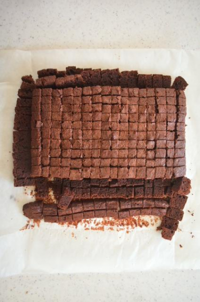 【バレンタイン】2種類楽しめる♪チョコケーキが生チョコケーキに変身!